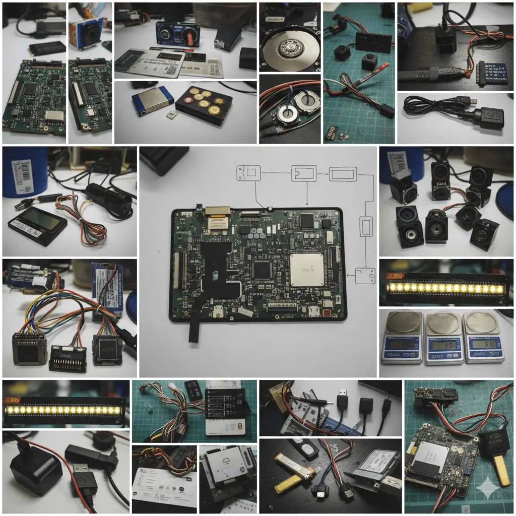 Recycled COTS hardware components